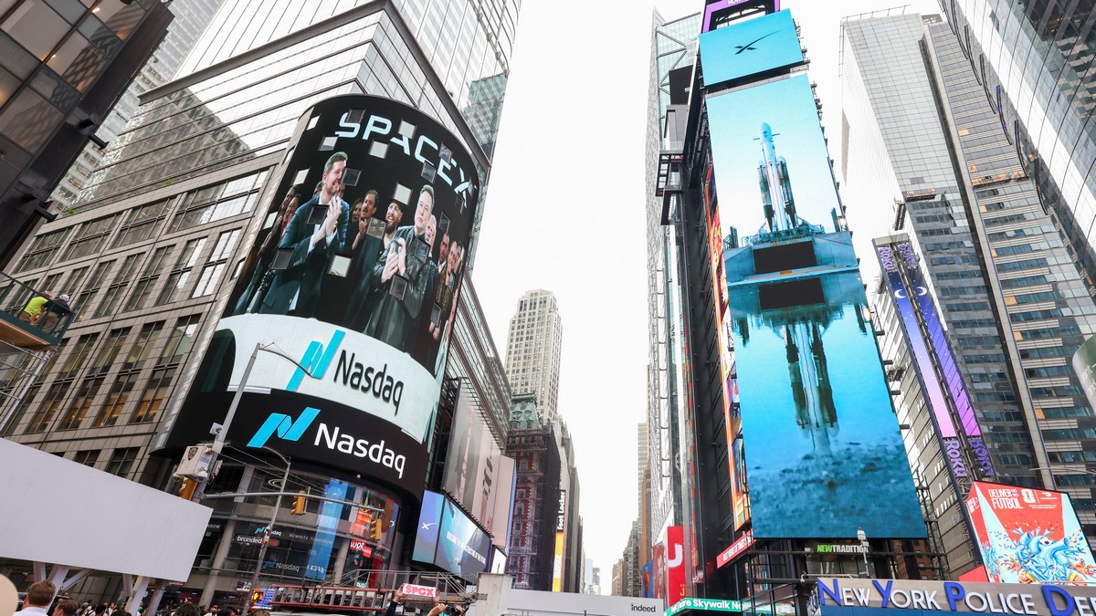 “Exceptionally High Demand”: SpaceX Shares to Join Nasdaq 100 Index on July 7